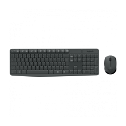 Teclado - Mouse Sem Fio Logitech MK235